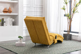 Linen Chaise Lounge Modern Message Chair
