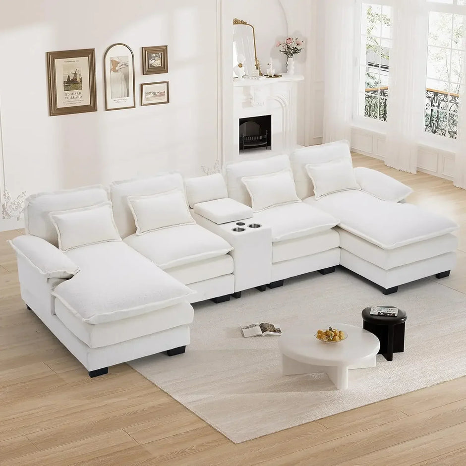 Comfy U Shape Cloud Couch - 124\
