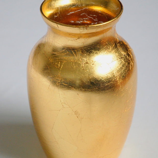 Greek Style Gold Flower Vase